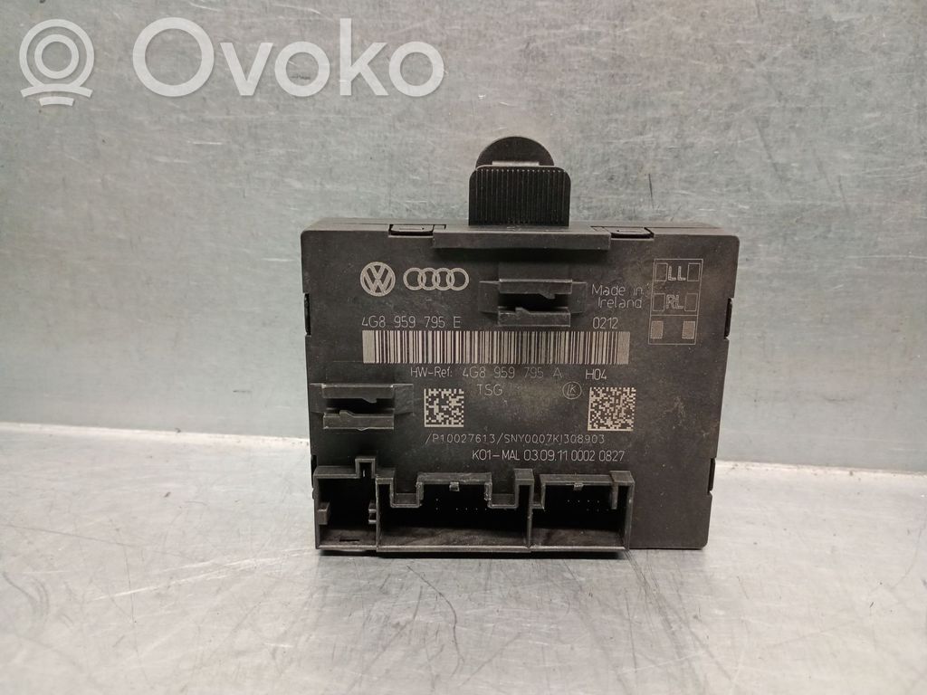 Audi A6 C7 Modulo comfort/convenienza 