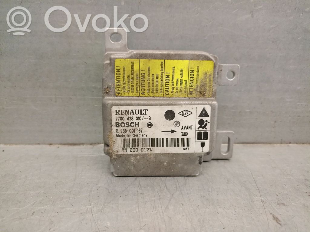 Renault Clio II Unidad de control/módulo del Airbag
