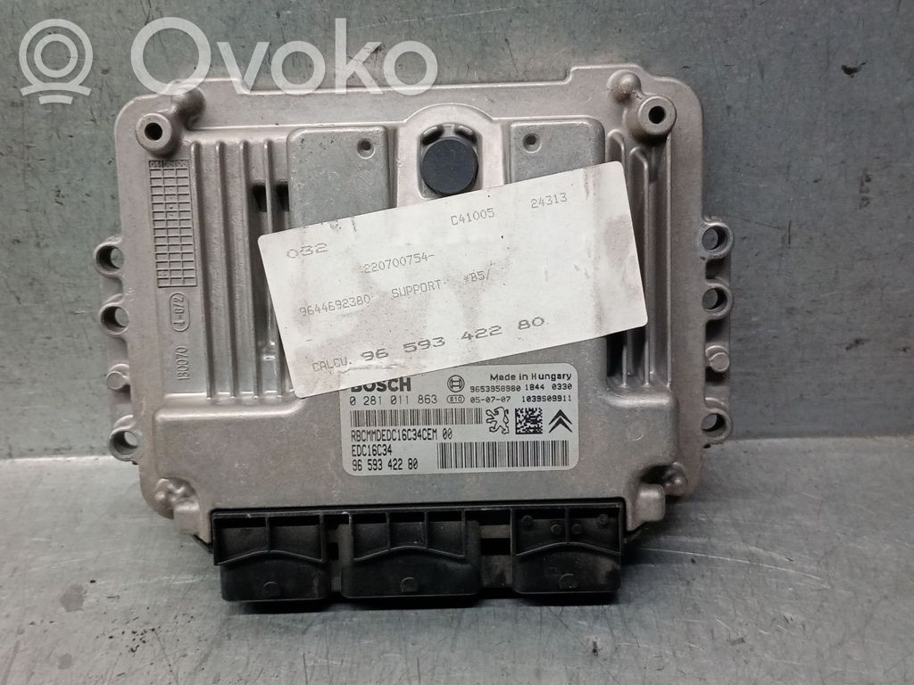 Citroen C4 Aircross Sterownik / Moduł ECU 