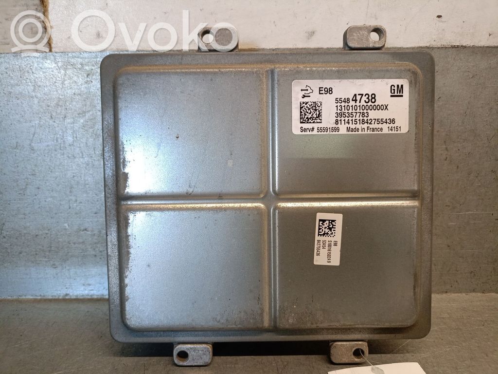 Opel Astra J Unitate/modul de control motor 
