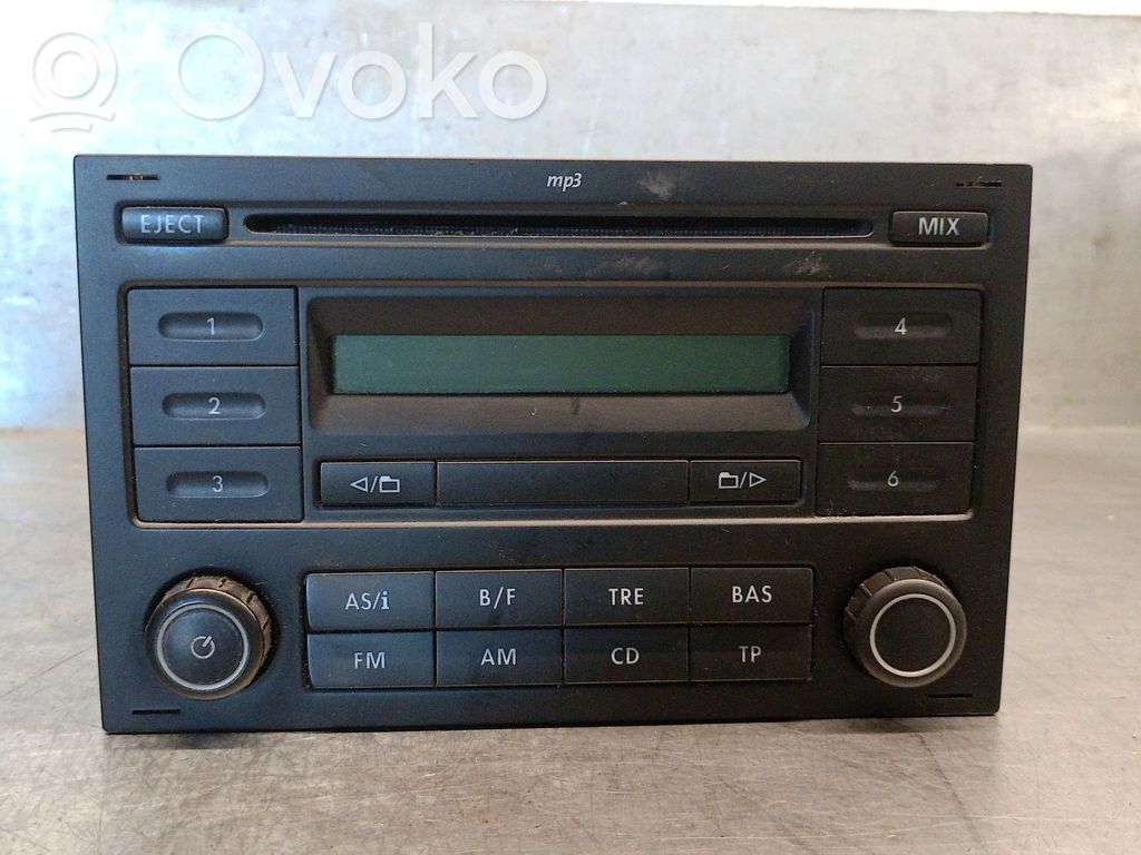 Volkswagen Polo IV 9N3 Unidad de control de sonido audio HiFi