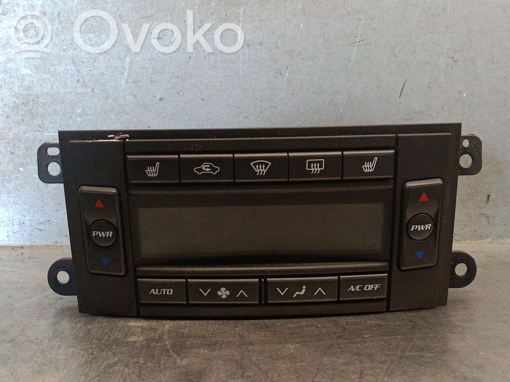 Cadillac SRX Climate control unit 