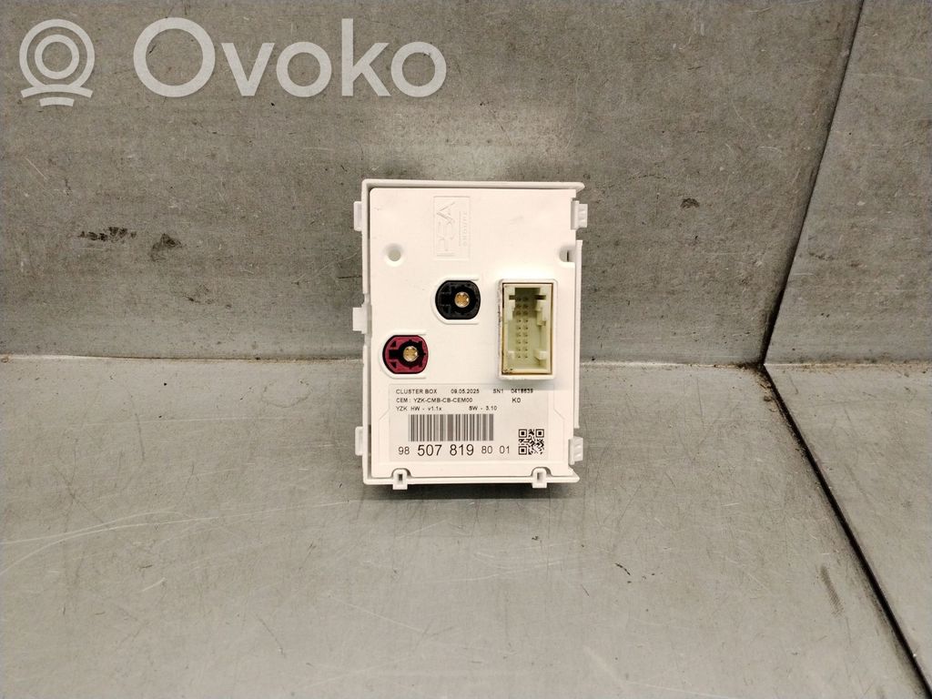 Citroen Jumpy Muut ohjainlaitteet/moduulit 