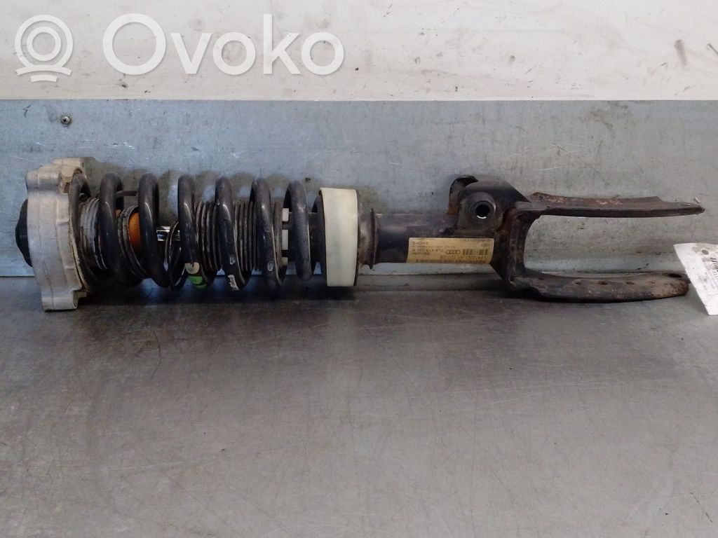 Audi Q7 4L Amortyzator osi przedniej ze sprężyną