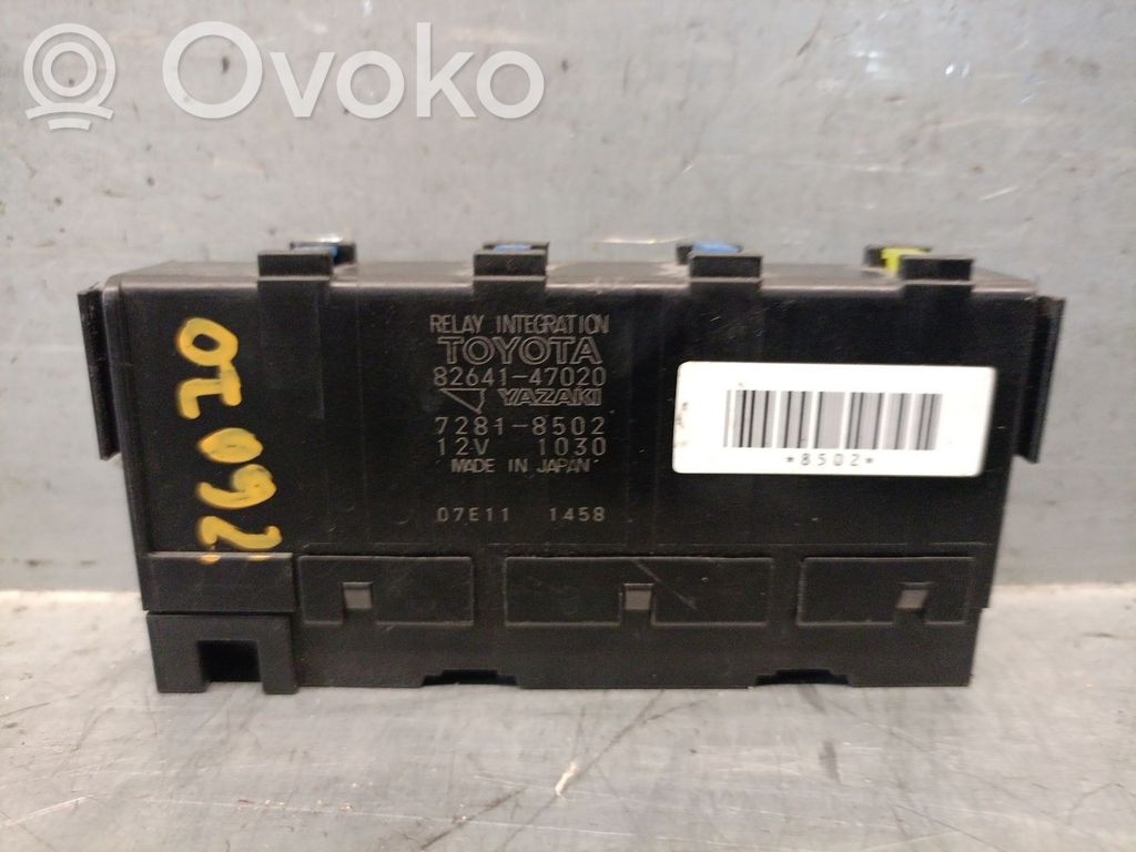 Toyota Prius (XW20) Set cutie siguranțe 