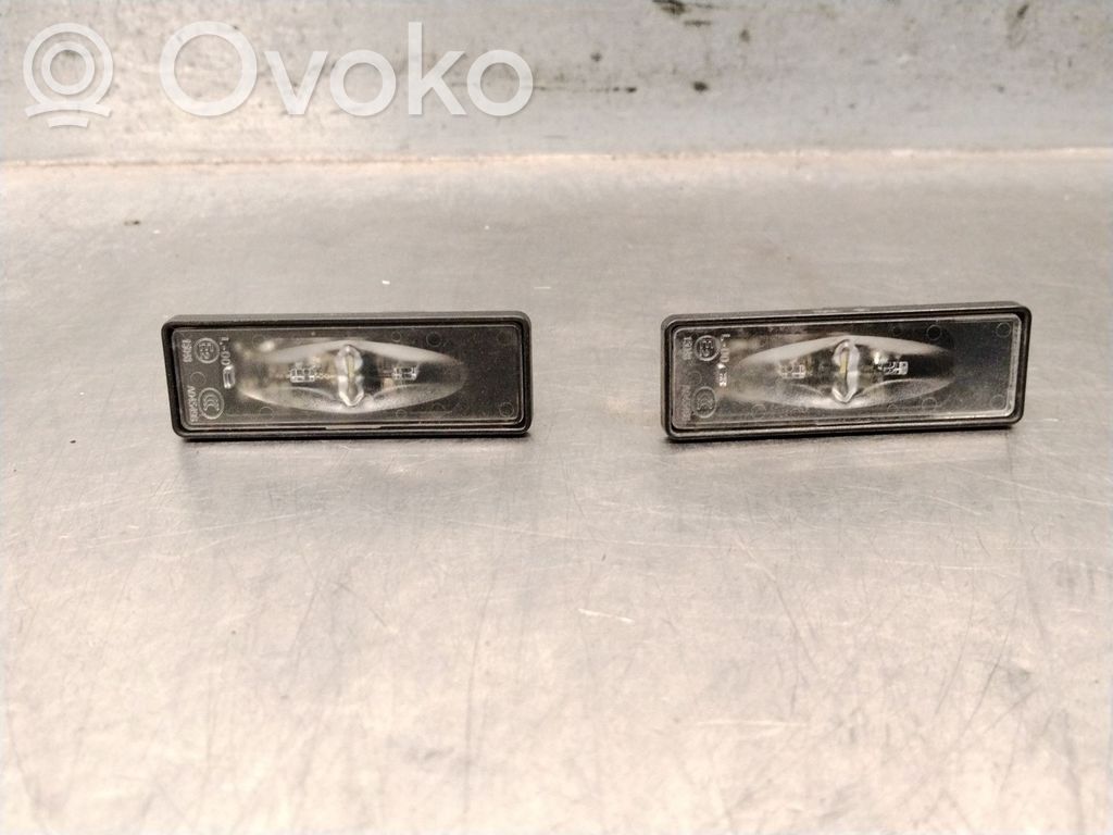 Peugeot 308 Kennzeichenbeleuchtung