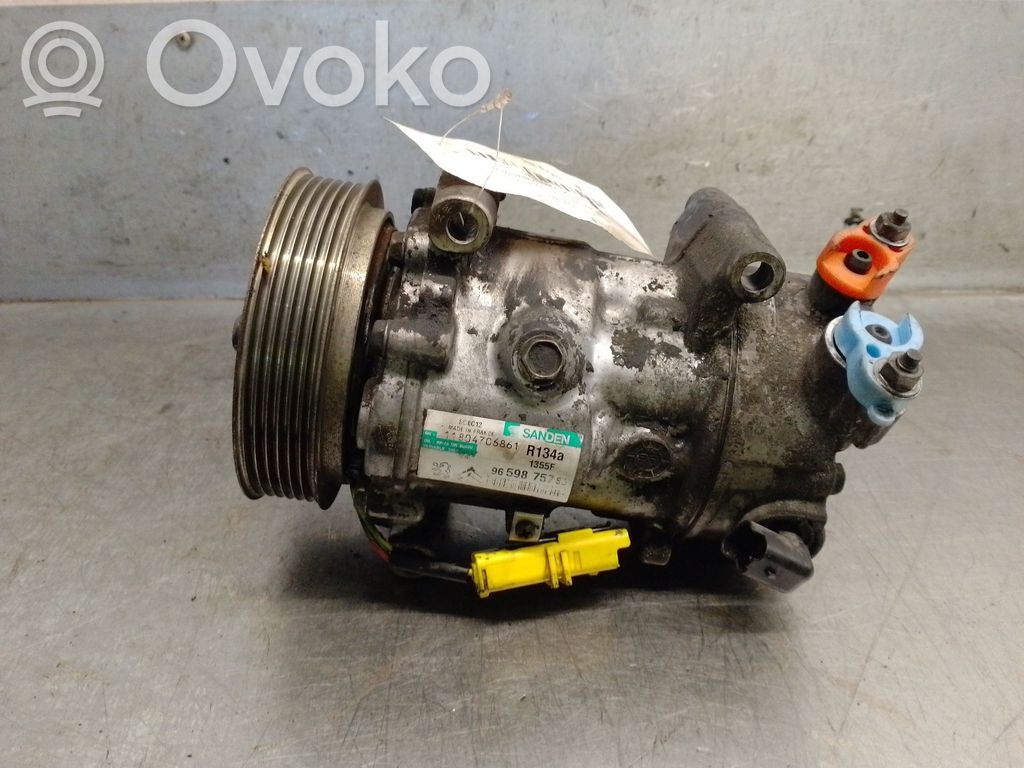 Peugeot 207 Compressore aria condizionata (A/C) (pompa)