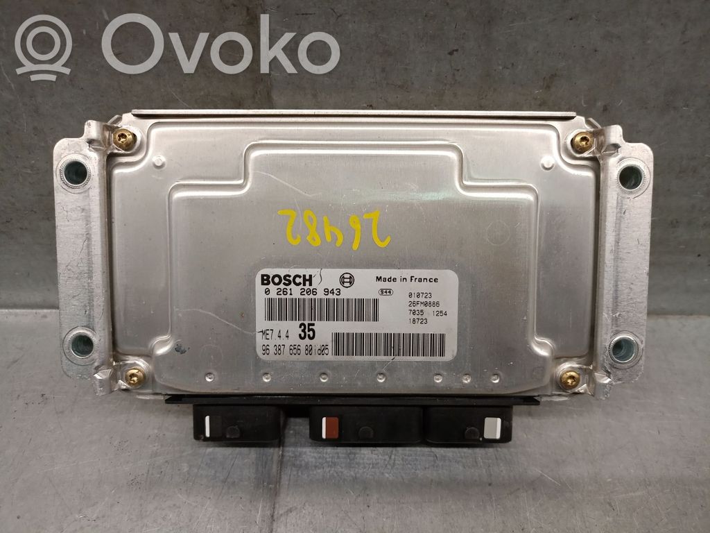 Peugeot 307 Unidad de control/módulo del motor 