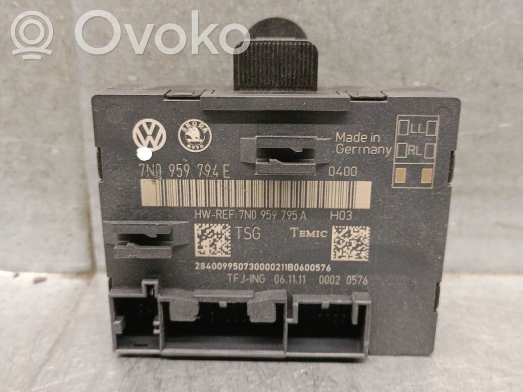 Seat Alhambra (Mk2) Portin ohjausyksikkö