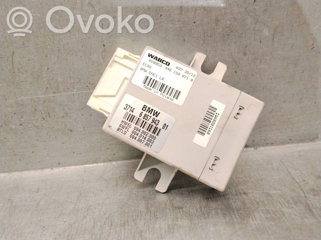 BMW 5 GT F07 Pakabos valdymo blokas 