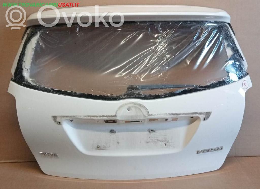 Toyota Verso Tailgate/trunk/boot lid 