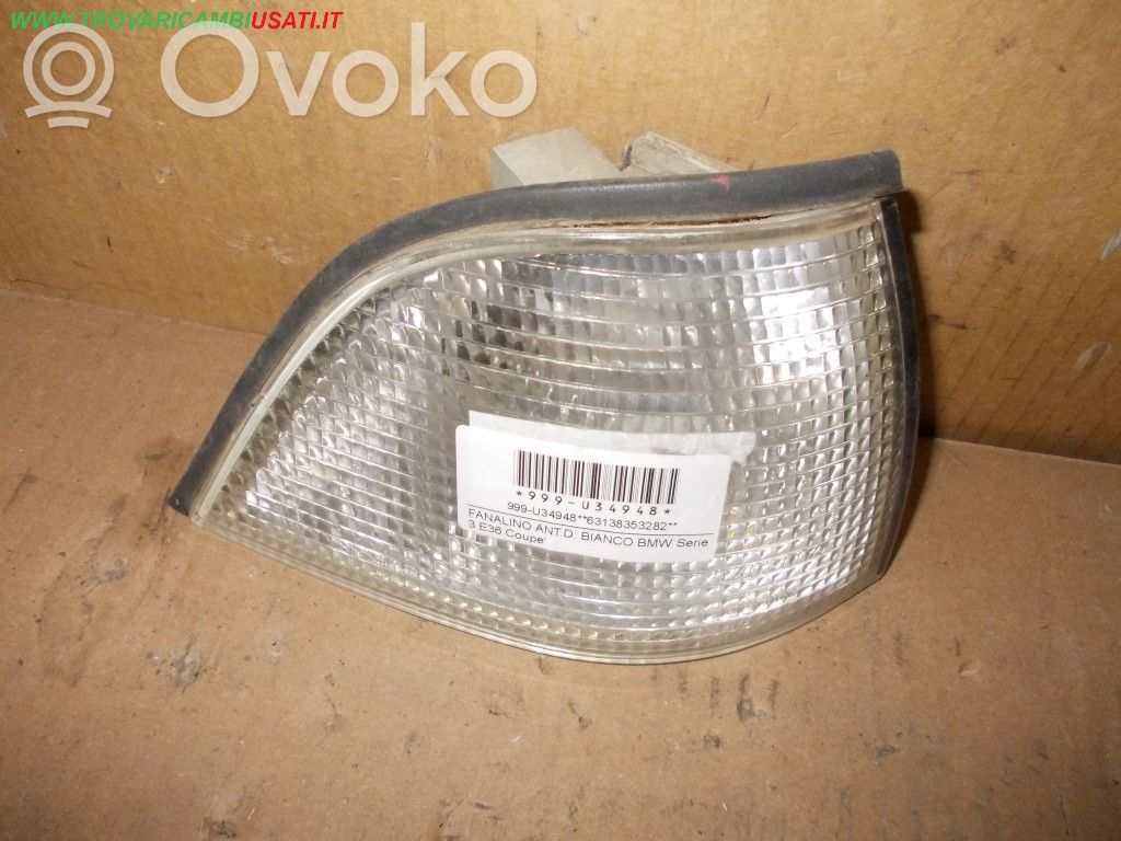 BMW 3 E36 Feu clignotant répétiteur d'aile avant 