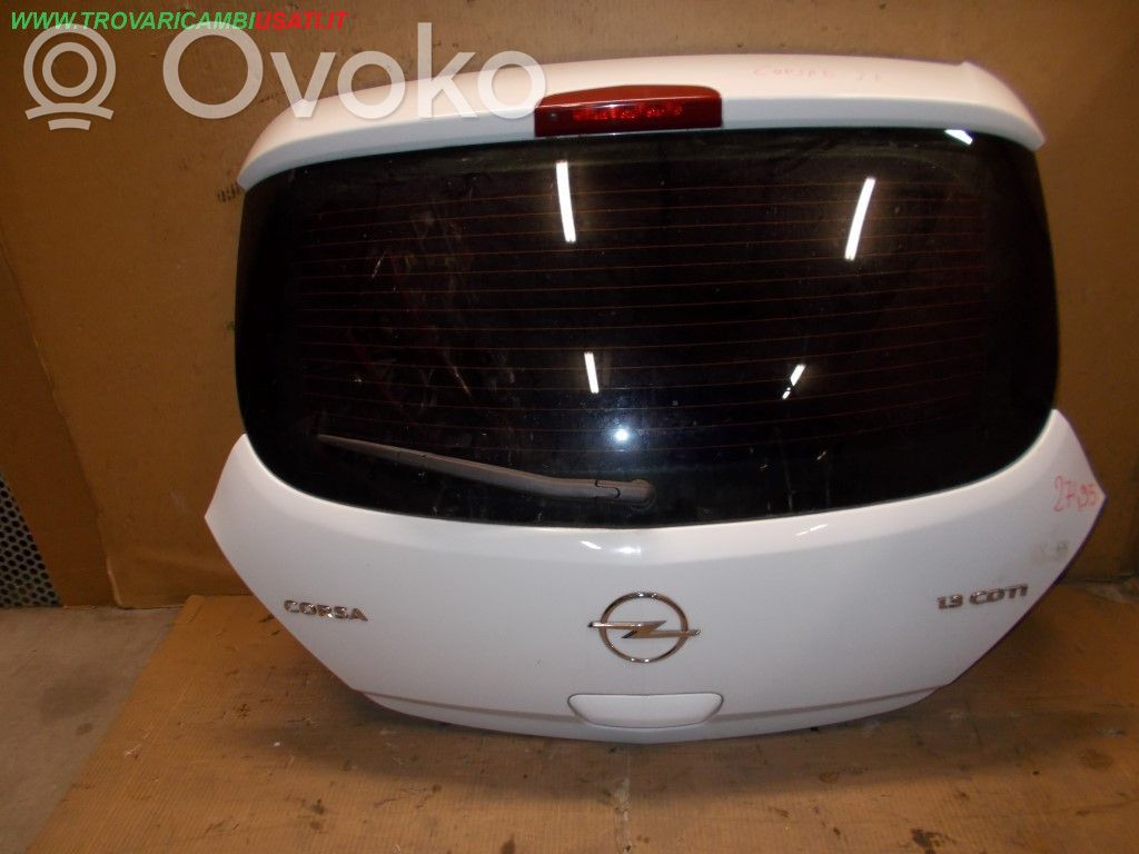 Opel Corsa D Puerta del maletero/compartimento de carga 