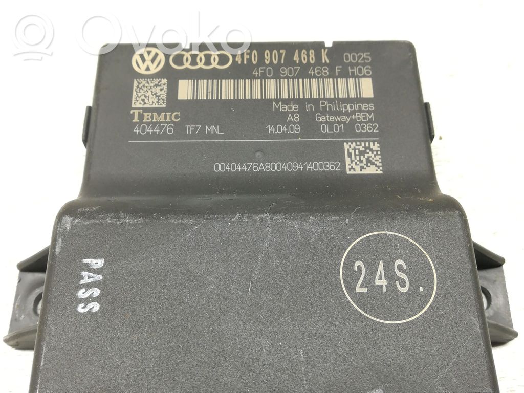 Audi A6 S6 C6 4F Other control units/modules 