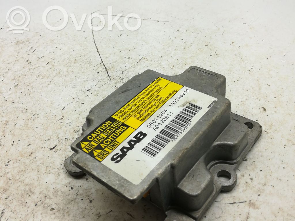Saab 9-5 Airbag control unit/module 
