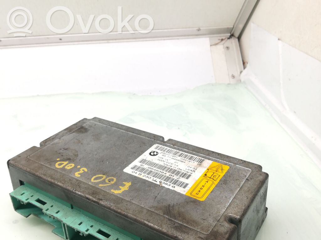BMW 5 E60 E61 Gaisa spilvenu vadības bloks 