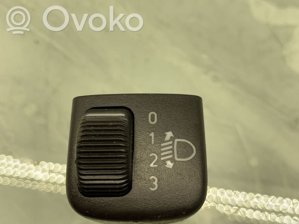 Saab 9-5 Headlight level height control switch 