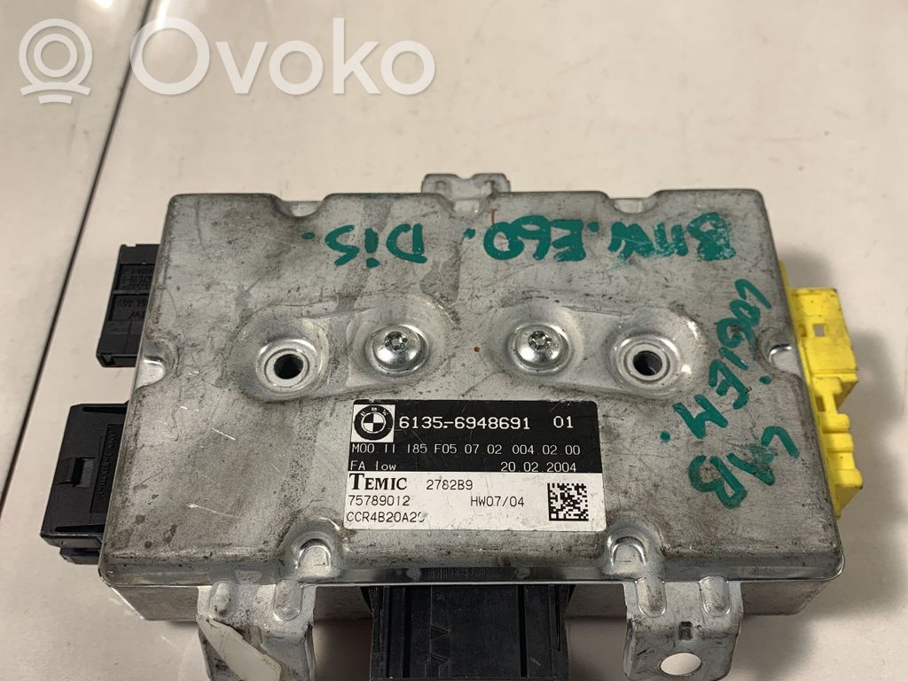 BMW 5 E60 E61 Module de contrôle airbag 