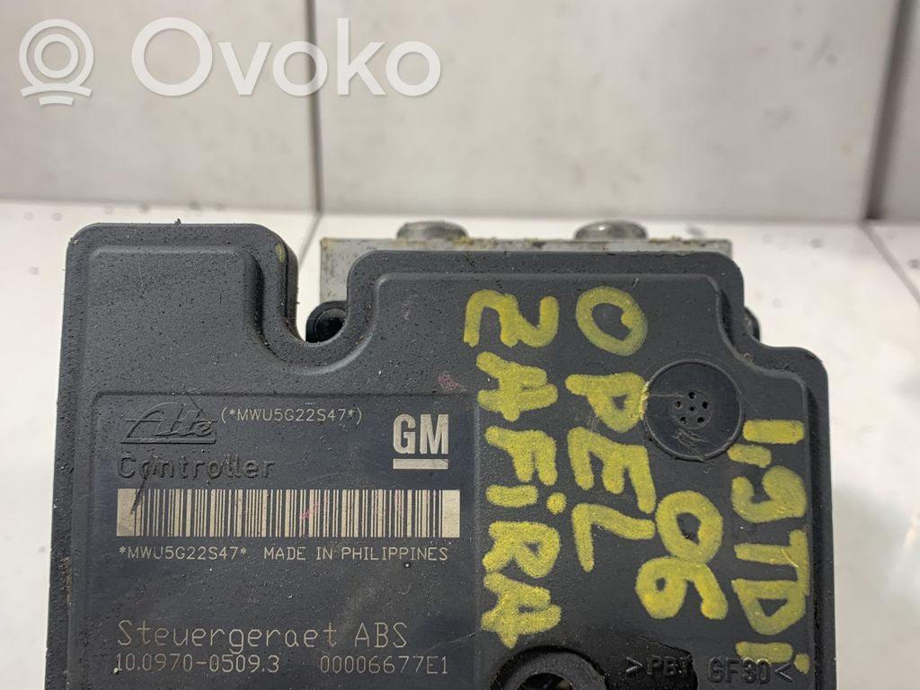 Opel Zafira B ABS bloks 