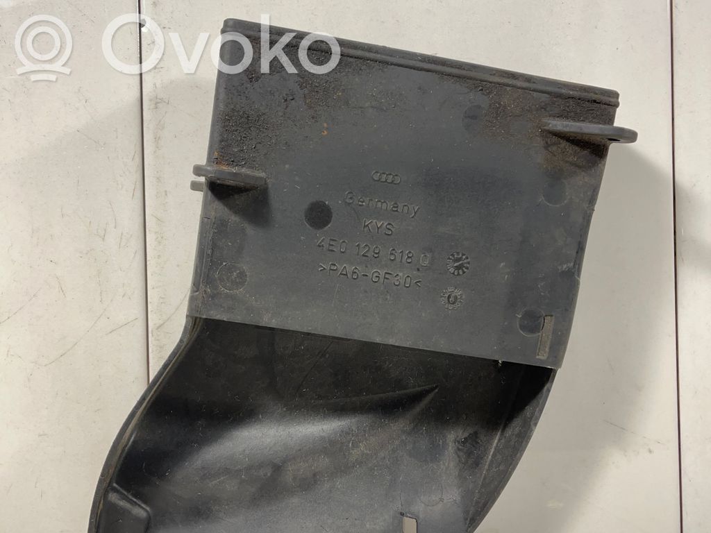 Audi A8 S8 D3 4E Air intake duct part 