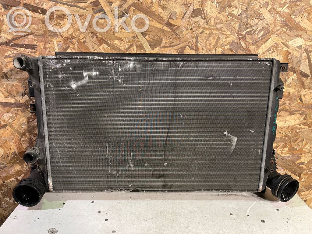 Skoda Octavia Mk2 (1Z) Oro nukreipėjas/ kanalas interkūlerio radiatoriaus 