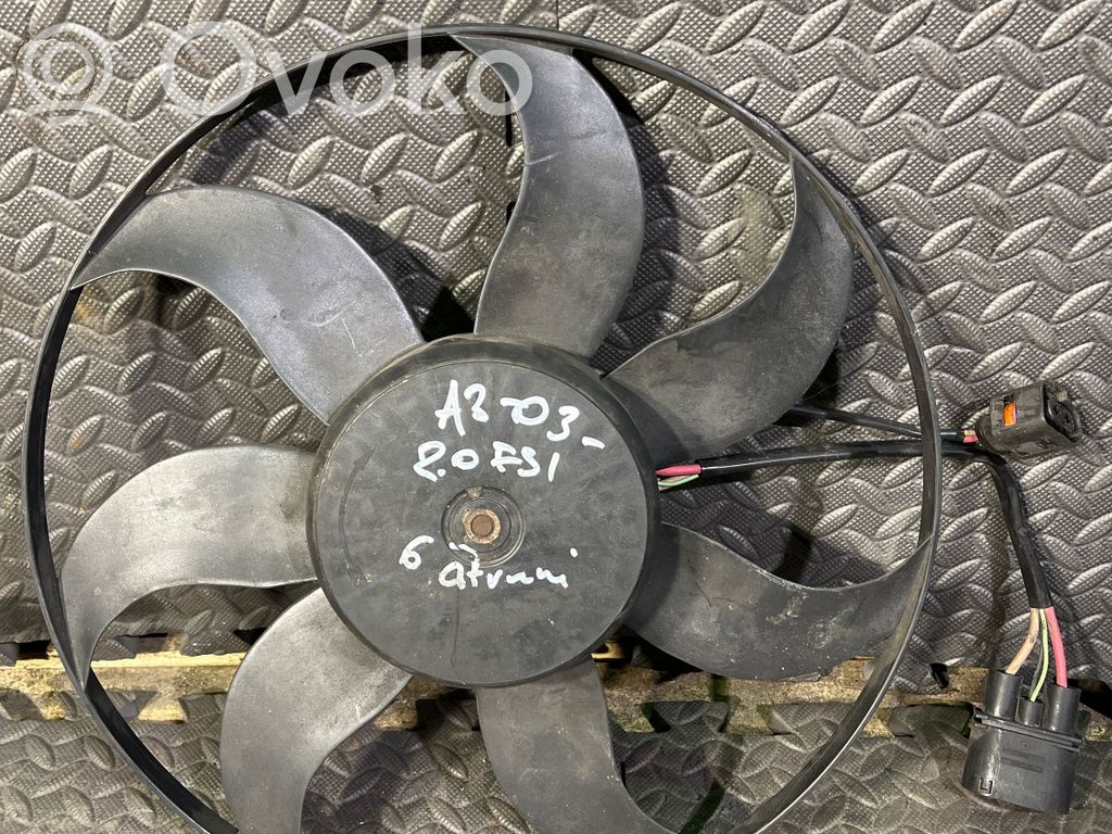Audi A3 S3 8P Elektrisks radiatoru ventilators 