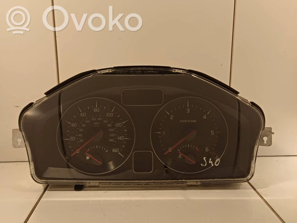 Volvo S40 Licznik / Prędkościomierz 