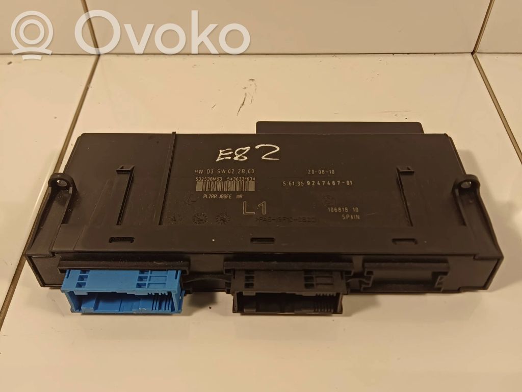 BMW 1 E82 E88 Comfort/convenience module 