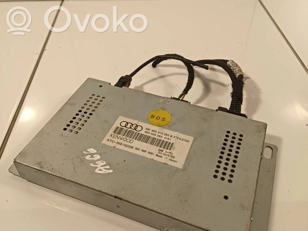 Unidad central de control multimedia   4E0035563,4E0910563B,KTC3009D2B