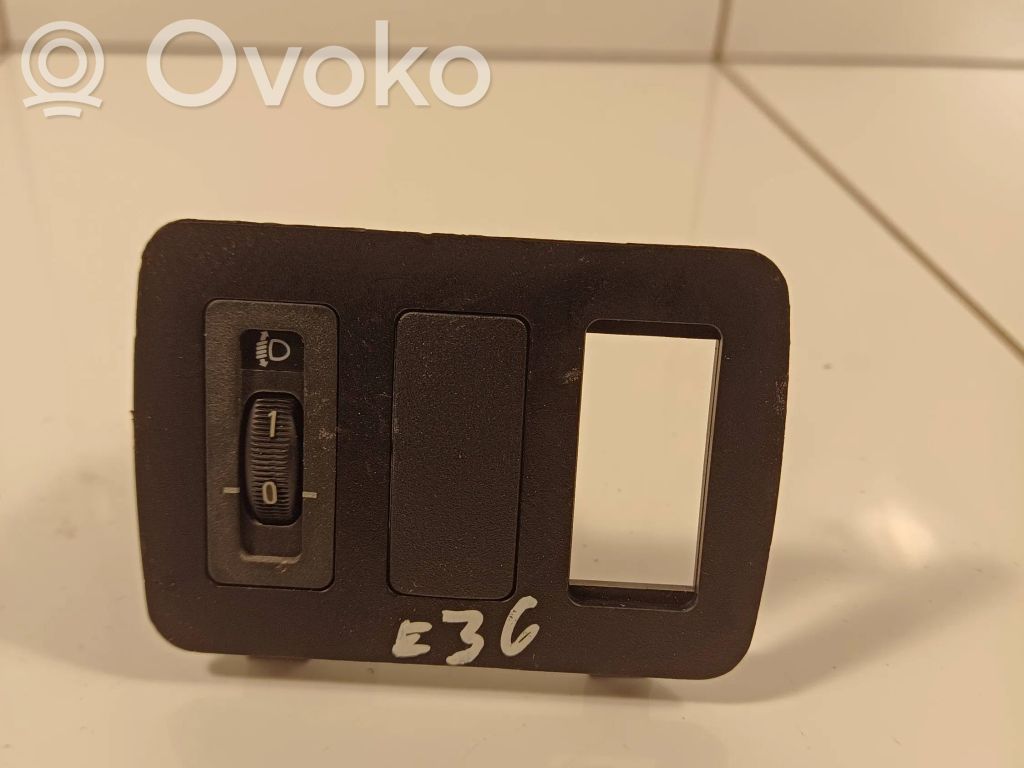 BMW 3 E36 Headlight level height control switch 