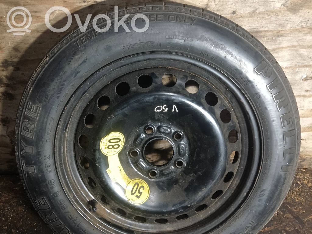 Volvo V50 R16 atsarginis ratas 