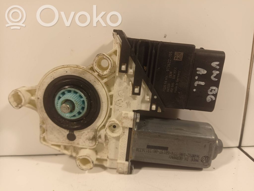 Volkswagen PASSAT B6 Silniczek podnoszenia szyby drzwi tylnych 