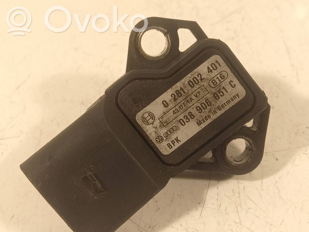 Luftdrucksensor   038906051C,0281002401,03G906051E,03G906051F,03G906051M,1136735,1209552,38906051C,38906051D,3M219E928AA,7L6145795AB,7L6145795L,7L6145795R