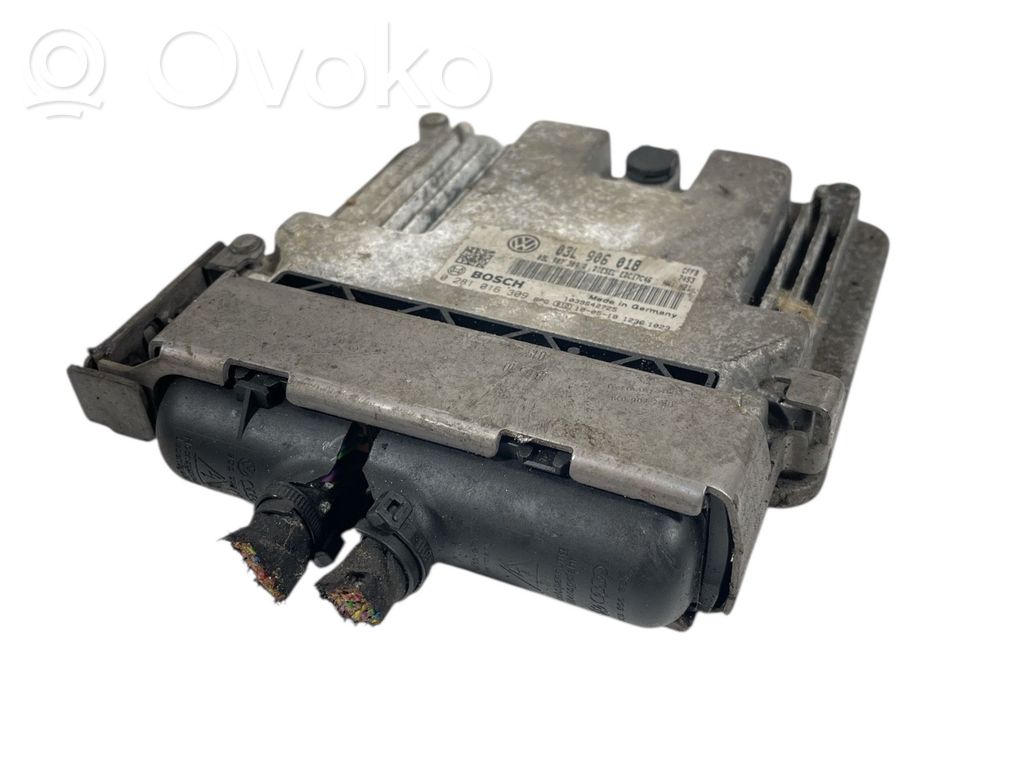 Engine control unit/module   03L906018,0281016309,03L907309R