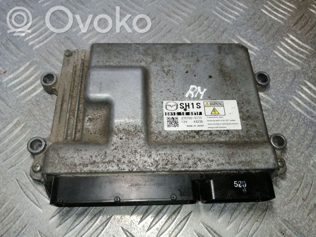 Engine control unit/module   2757005173,SH1S18881F
