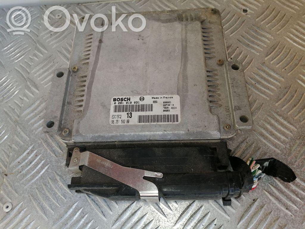 Peugeot 306 Engine control unit/module 