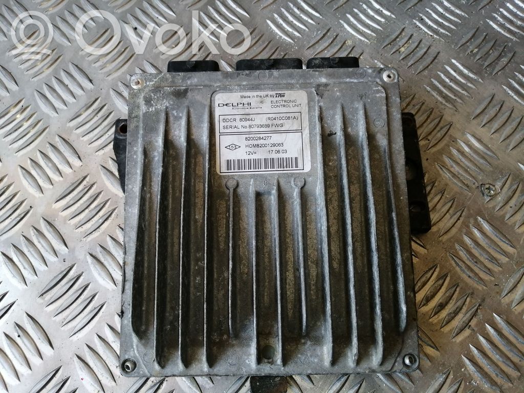Renault Clio II Engine control unit/module 