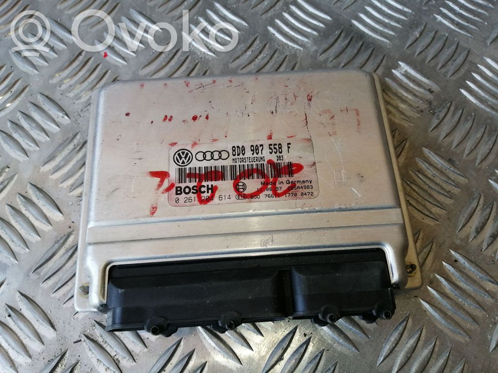 Engine control unit/module   8D0907558F,0261204614