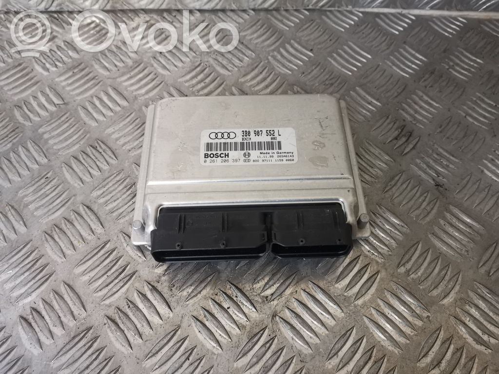 Engine control unit/module   0261206397,3B0907552L