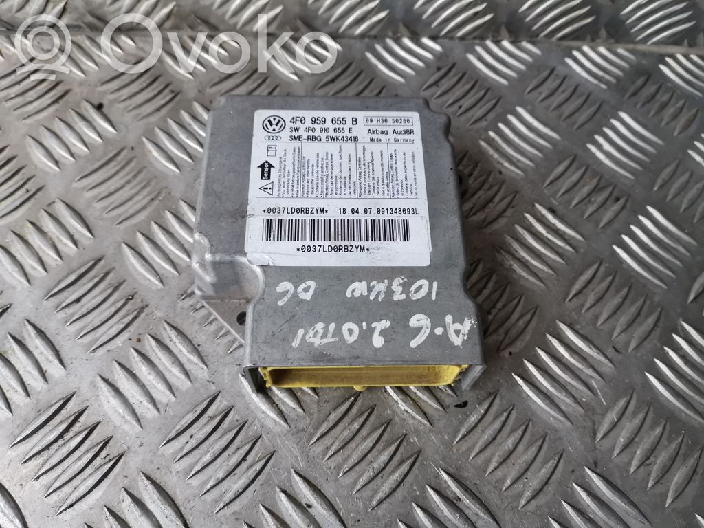 Airbag control unit/module   4F0959655B,4F0910655E,5WK43416