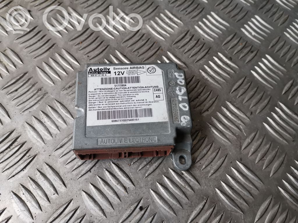 Fiat Doblo Airbag control unit/module 