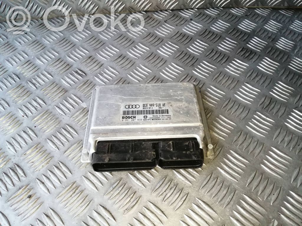 Engine control unit/module   8E0909518AF,0261207939