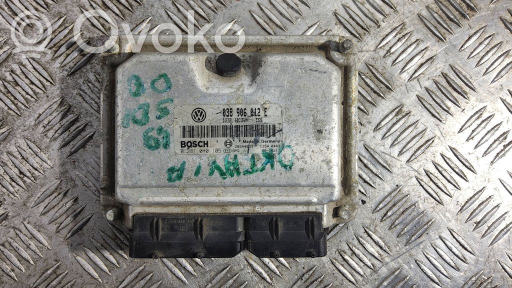 Skoda Octavia Mk1 (1U) Engine control unit/module 