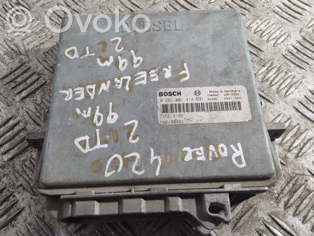Land Rover Freelander Engine control unit/module 