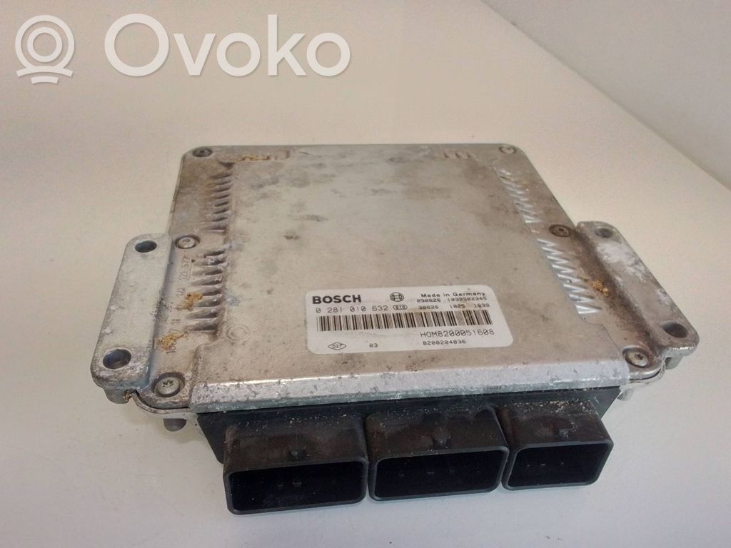 Renault Trafic II (X83) Engine control unit/module ECU 