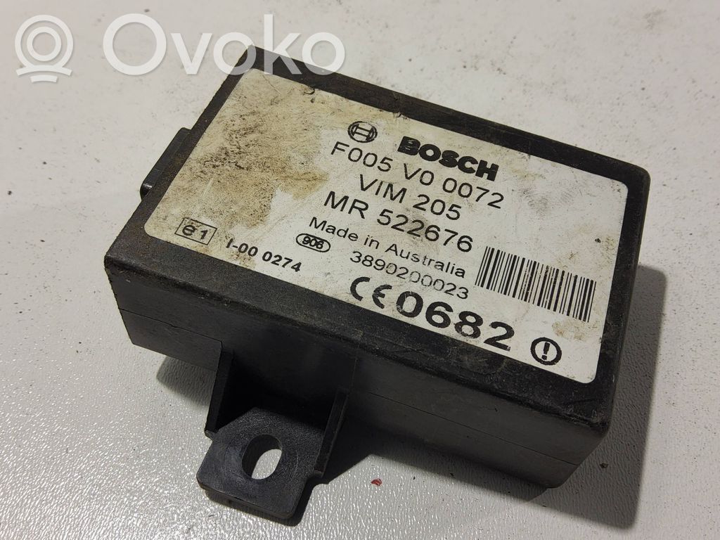 Immobilizer control unit/module   MR522676,F005V00072,3890200023