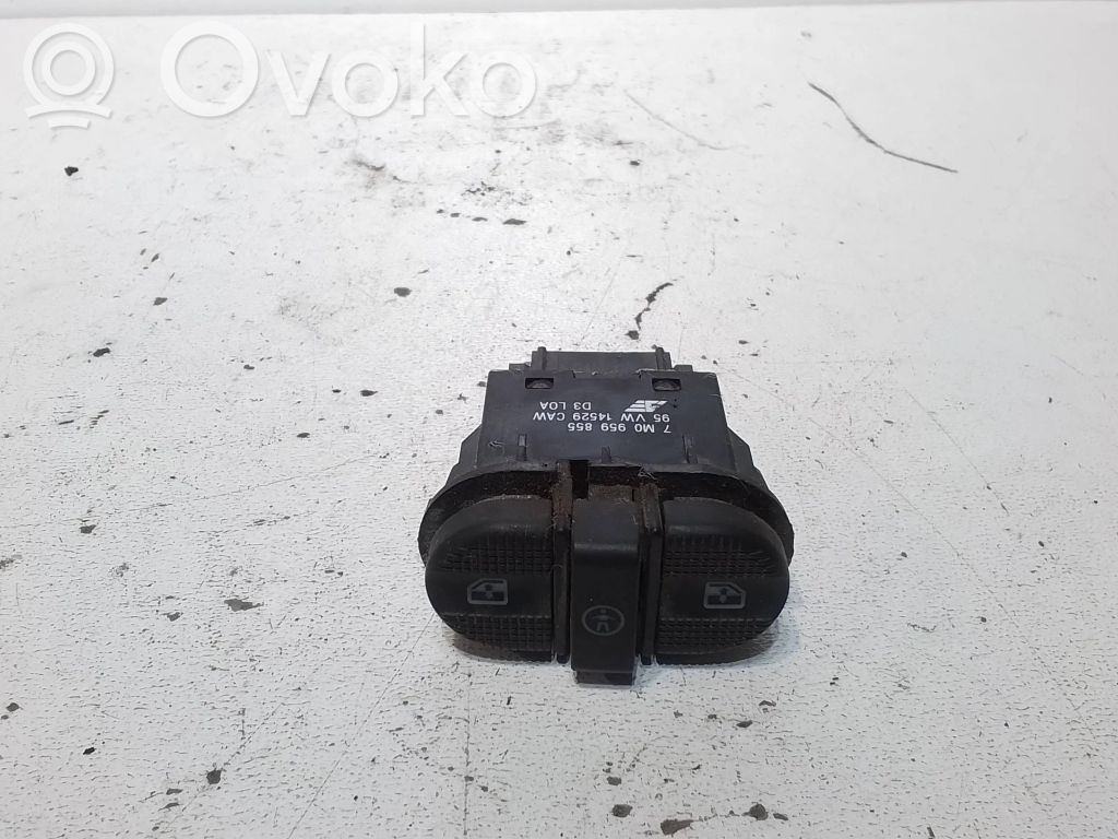 Electric window control switch   7M0959855,95VW944529CAAW