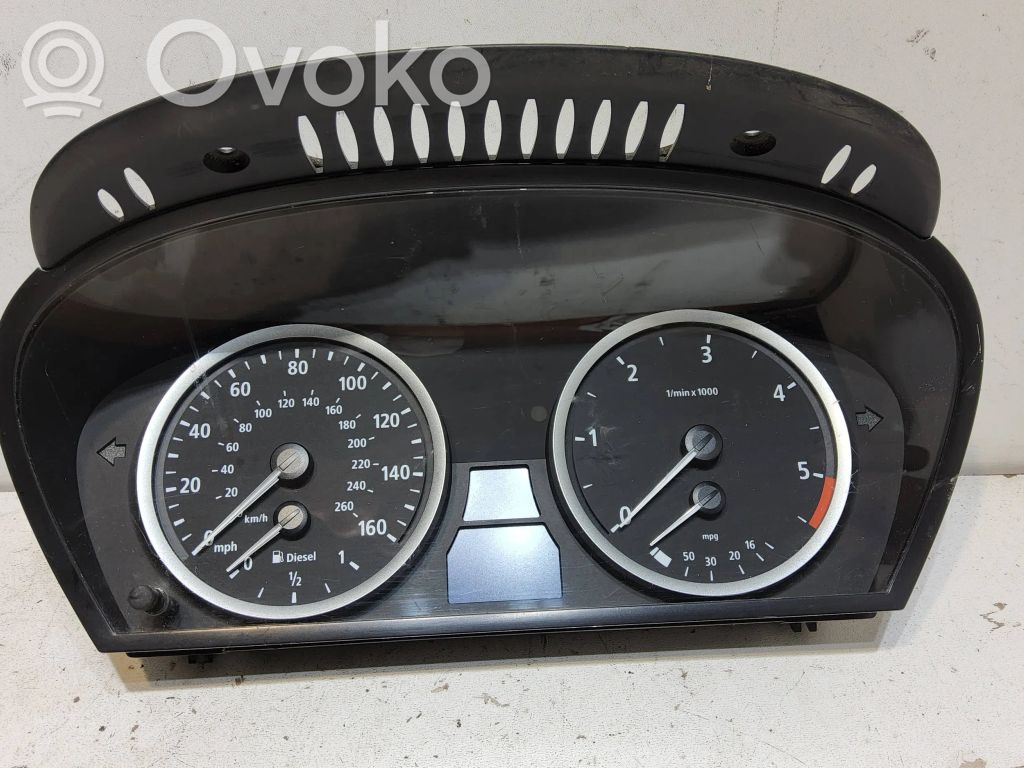 BMW 5 E60 E61 Speedometer (instrument cluster) 