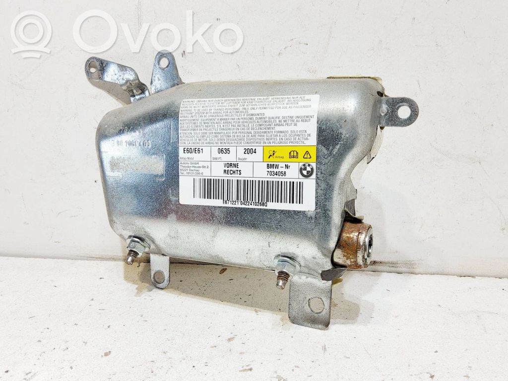 BMW 5 E60 E61 Front door airbag 