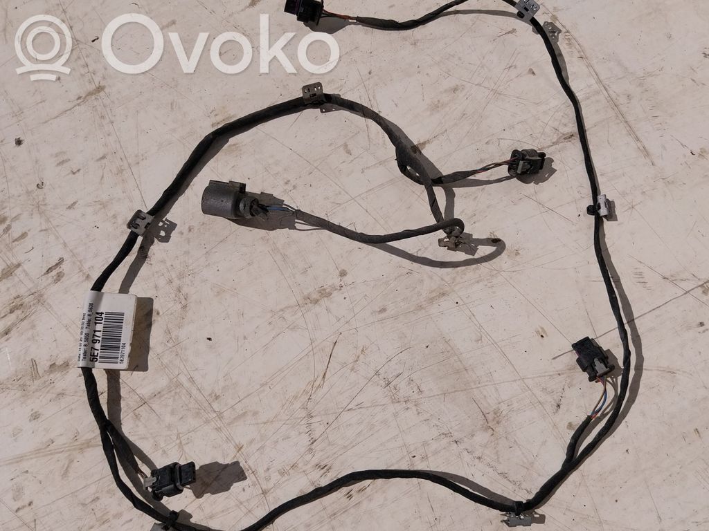 Skoda Octavia Mk4 Cableado del sensor de aparcamiento (PDC) 